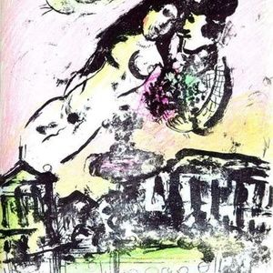 Chagall Le Ciel de la Place de la Concorde M. 398